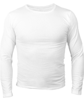 Camisa blanca manga larga